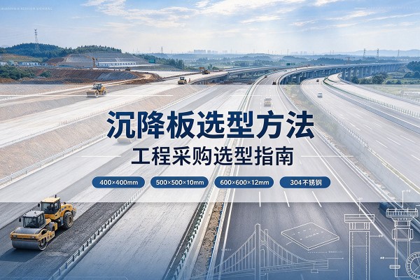 万年沉降板选择方法