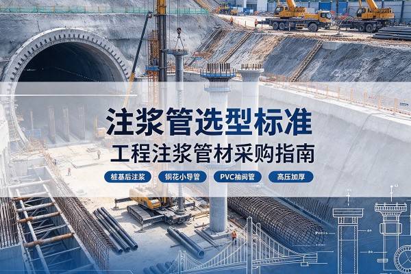 万年注浆管选型标准