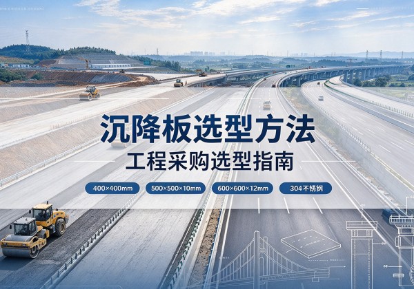 万年沉降板选择方法